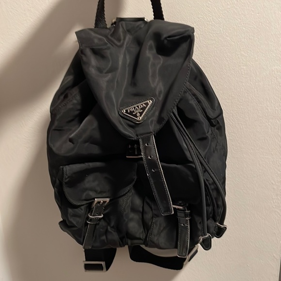 Vintage 2000s Prada Bucket Backpack